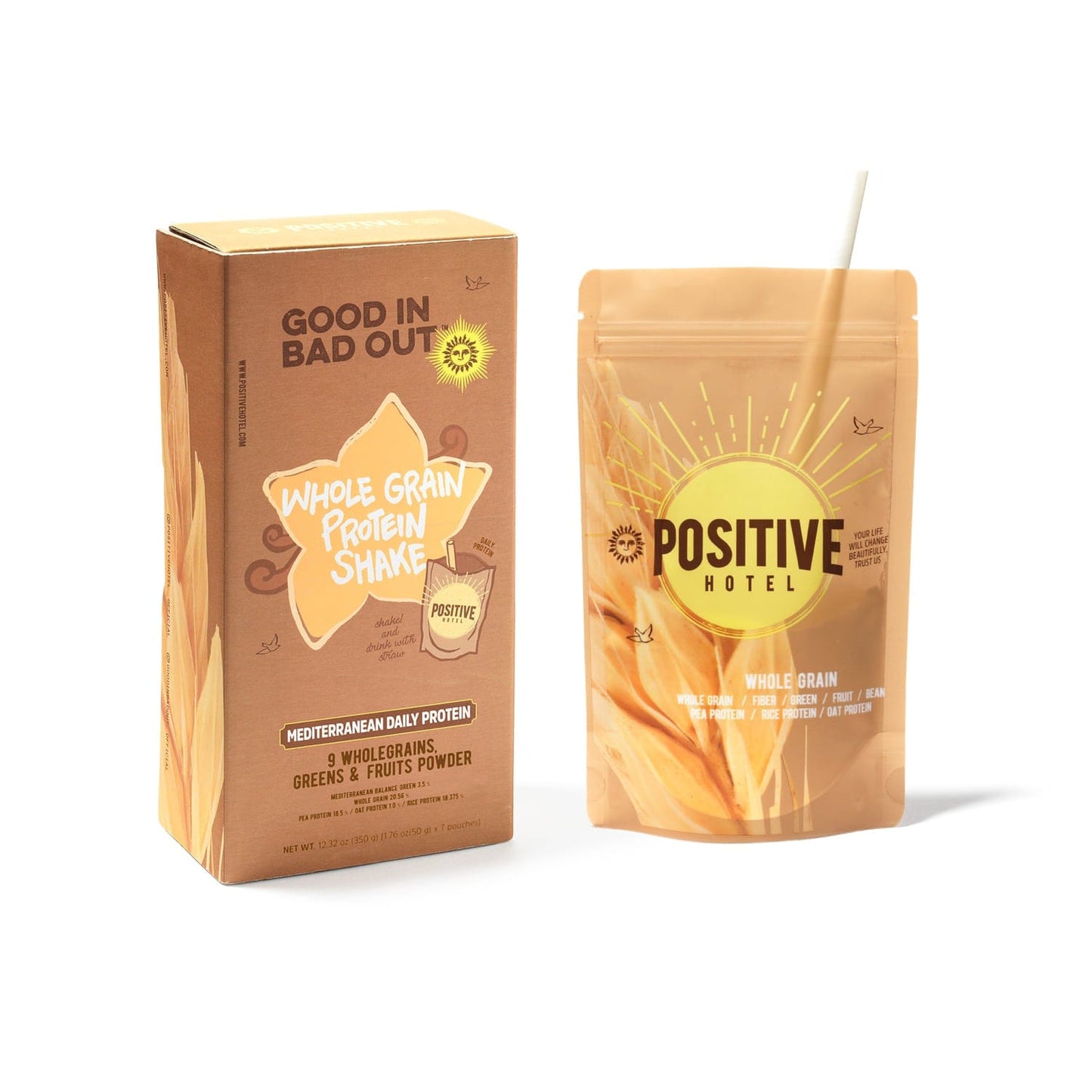 Positive Hotel Plant Proteins POSITIVE PROTEIN SHAKE