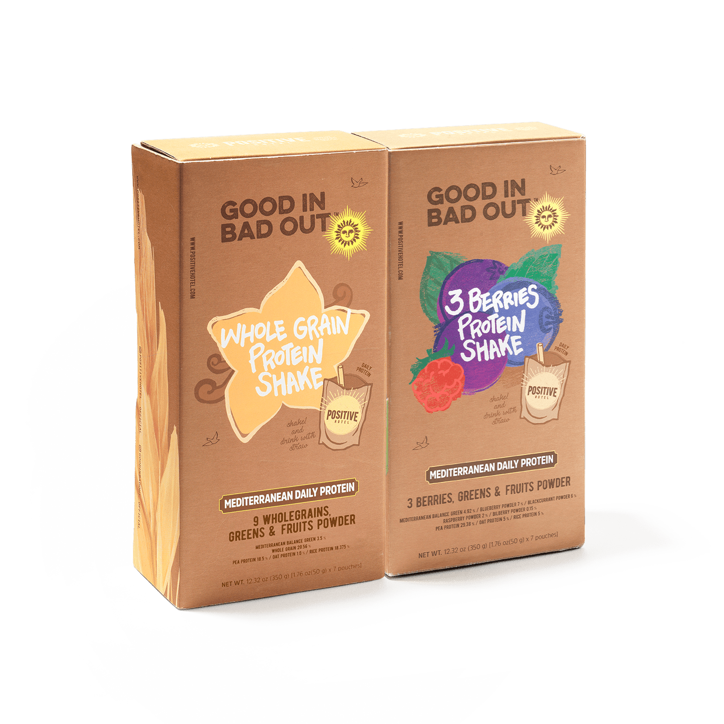 Positive Hotel Plant Proteins POSITIVE PROTEIN SHAKE