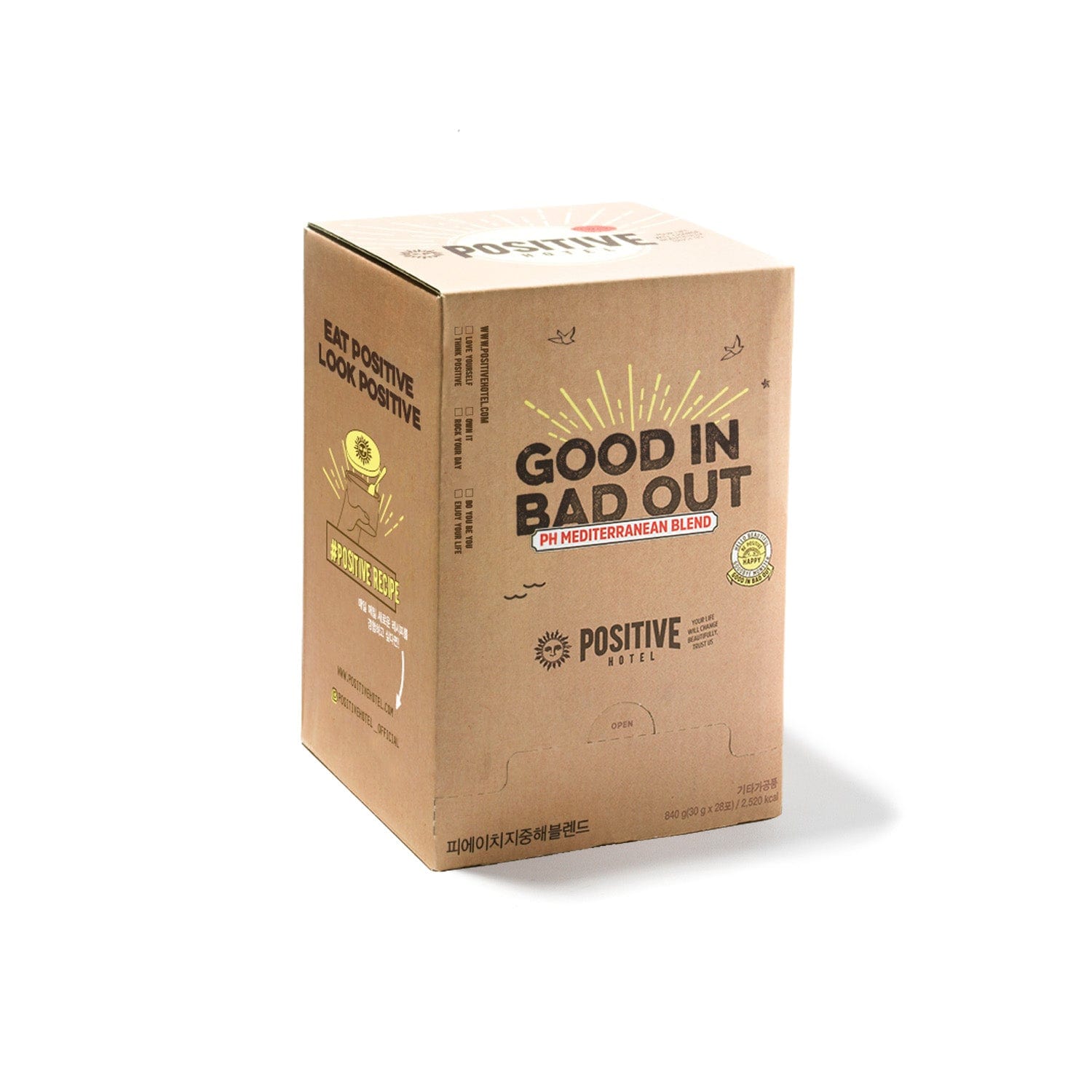 Positive Hotel Plant Proteins POWER BLEND PACKET