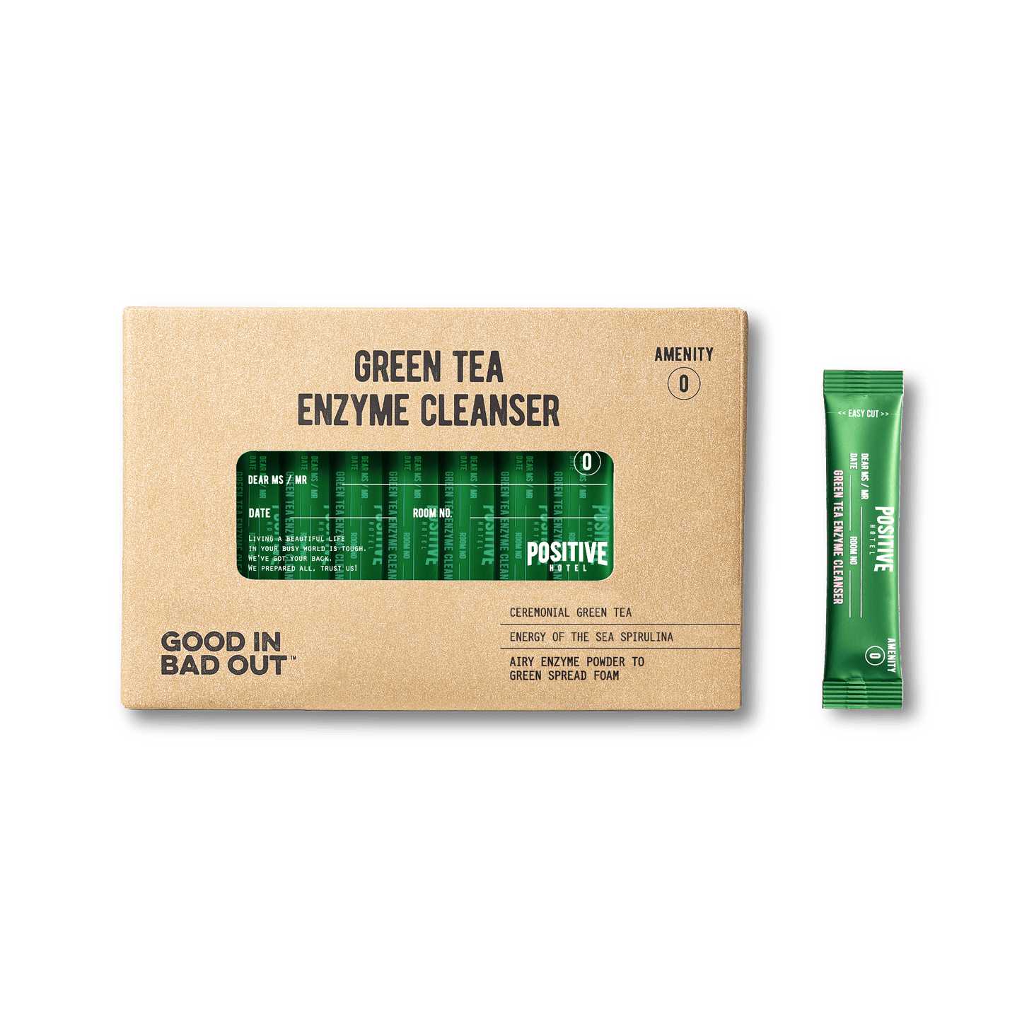 Positive Hotel Skincare GREENZYME CLEANSER